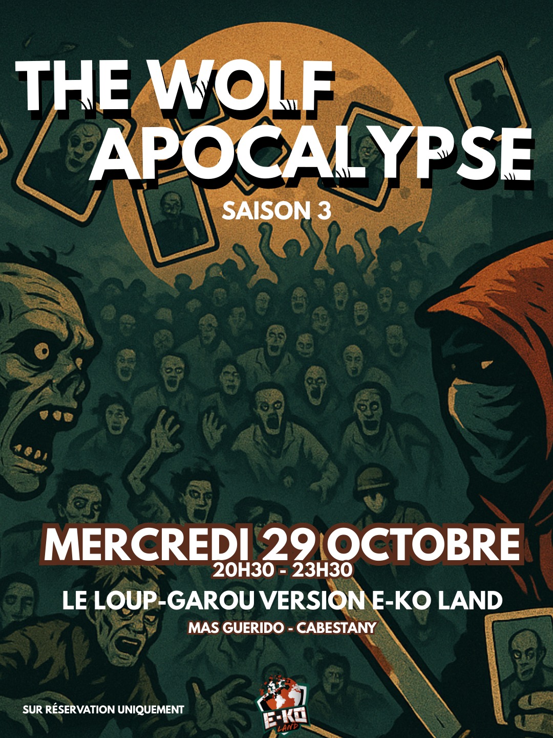 Soirée loup Garou à Ekoland