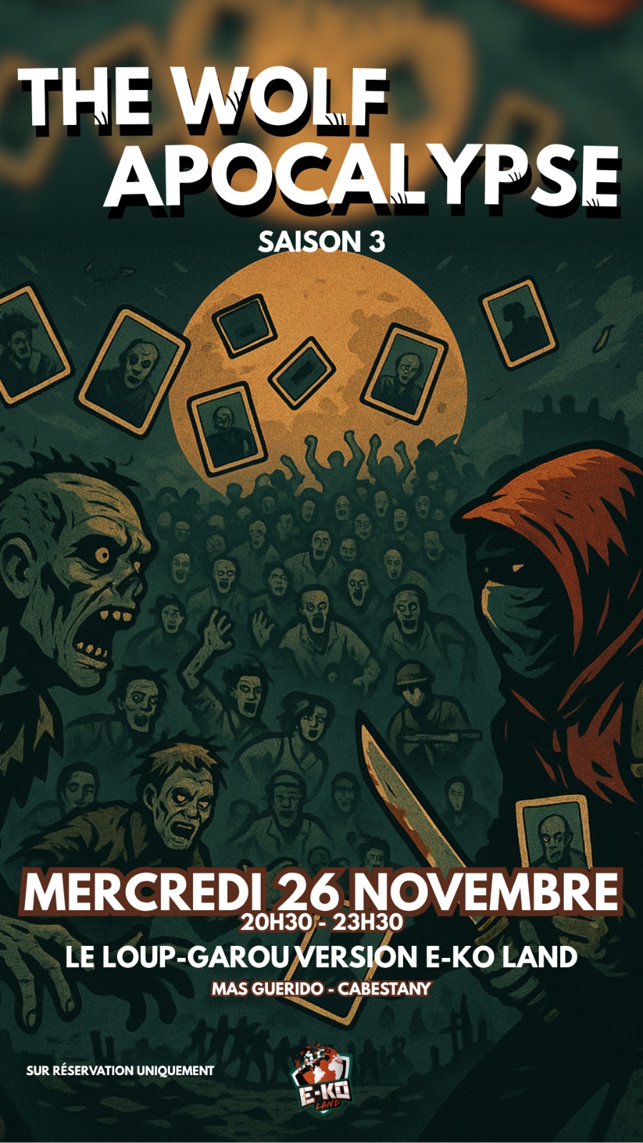 Soirée loup Garou à Ekoland